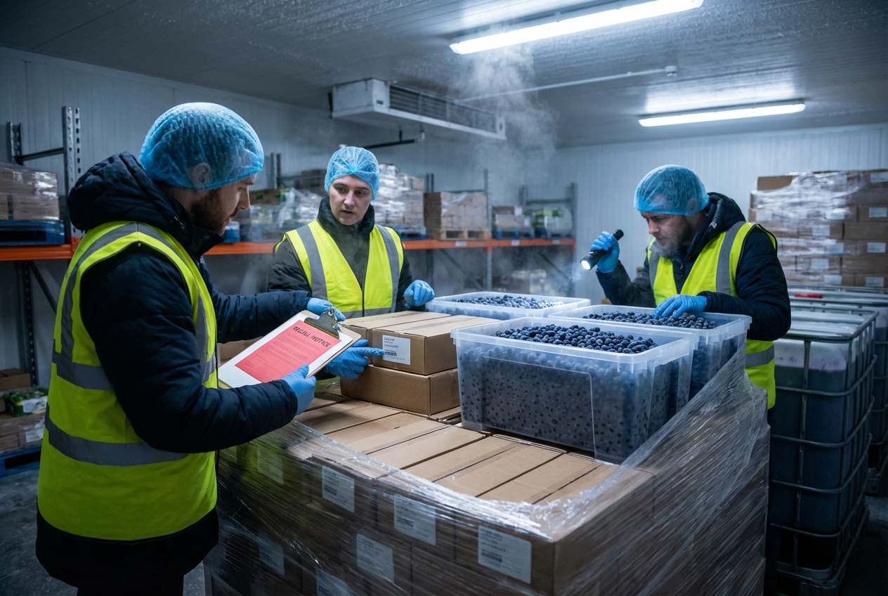 Swift Blueberry Recall Protects Public Health