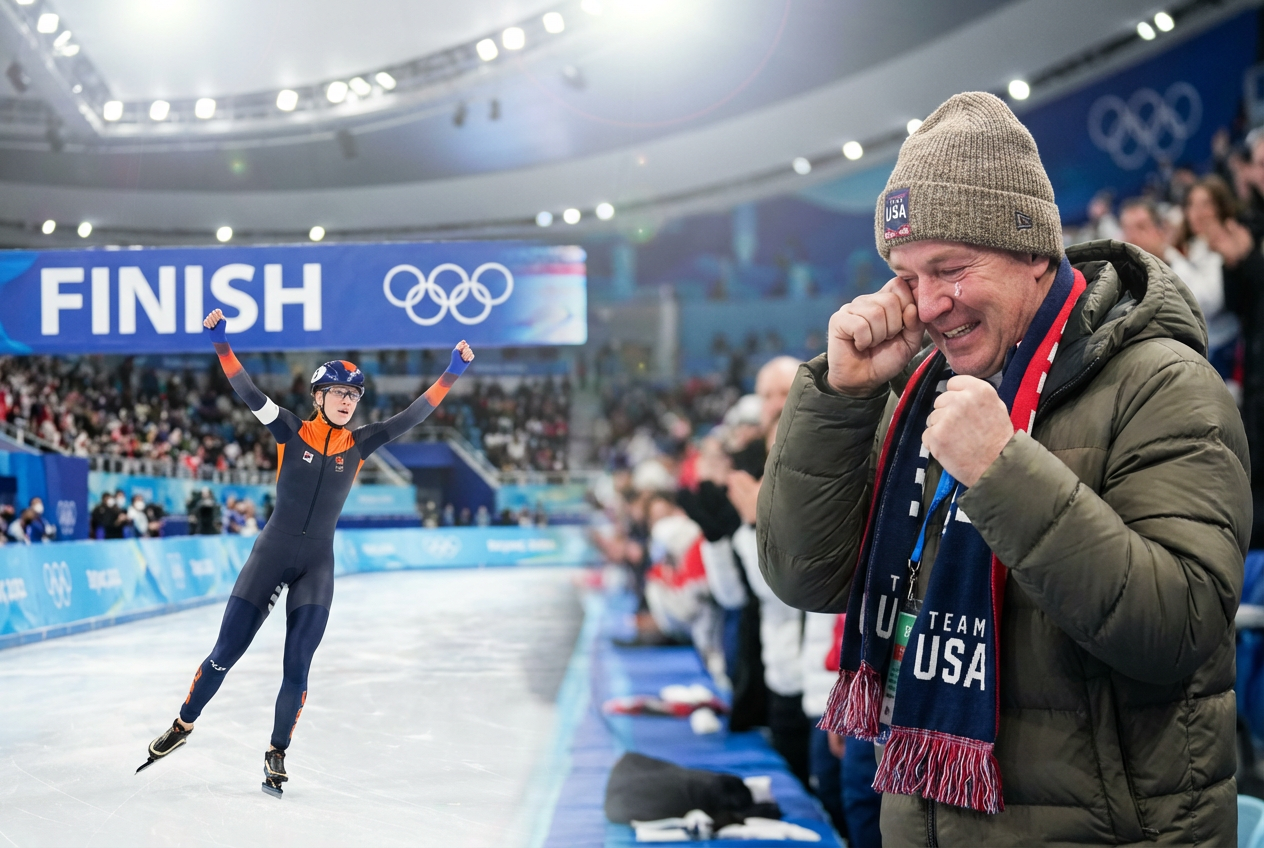 Olympic Skater’s Win Sparks Joyful Family Celebration