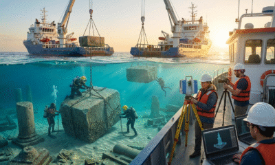 Alexandria’s Lighthouse Blocks Digitally Reconstructed