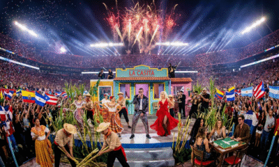 Bad Bunny Lights Up Super Bowl Stage