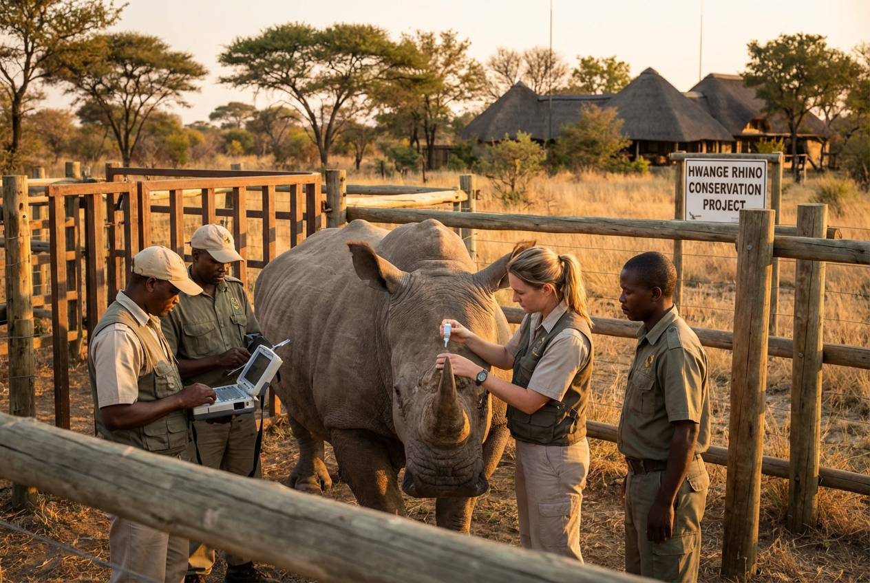 Florida Zoo Trains Rhino to Accept Eye Care