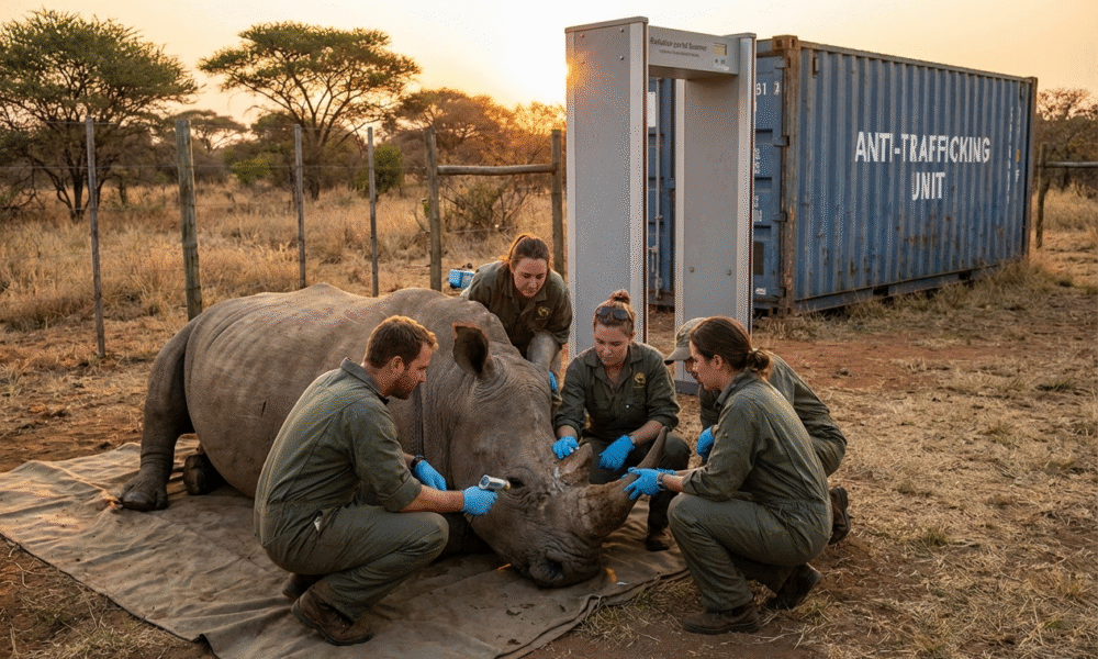 Magical Isotopes Shield Rhinos from Poachers