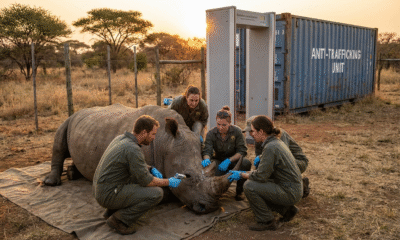 Magical Isotopes Shield Rhinos from Poachers