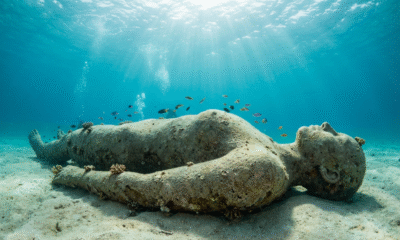 Underwater Gaia Sculpture Inspires Renewal