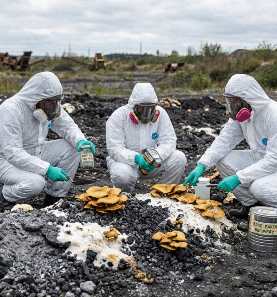 Mushrooms Offer Hope for Cleaner Mineral Recovery