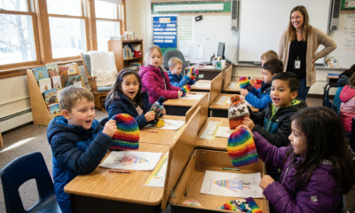 Creative Teacher Brings Kids' Hat Designs to Life