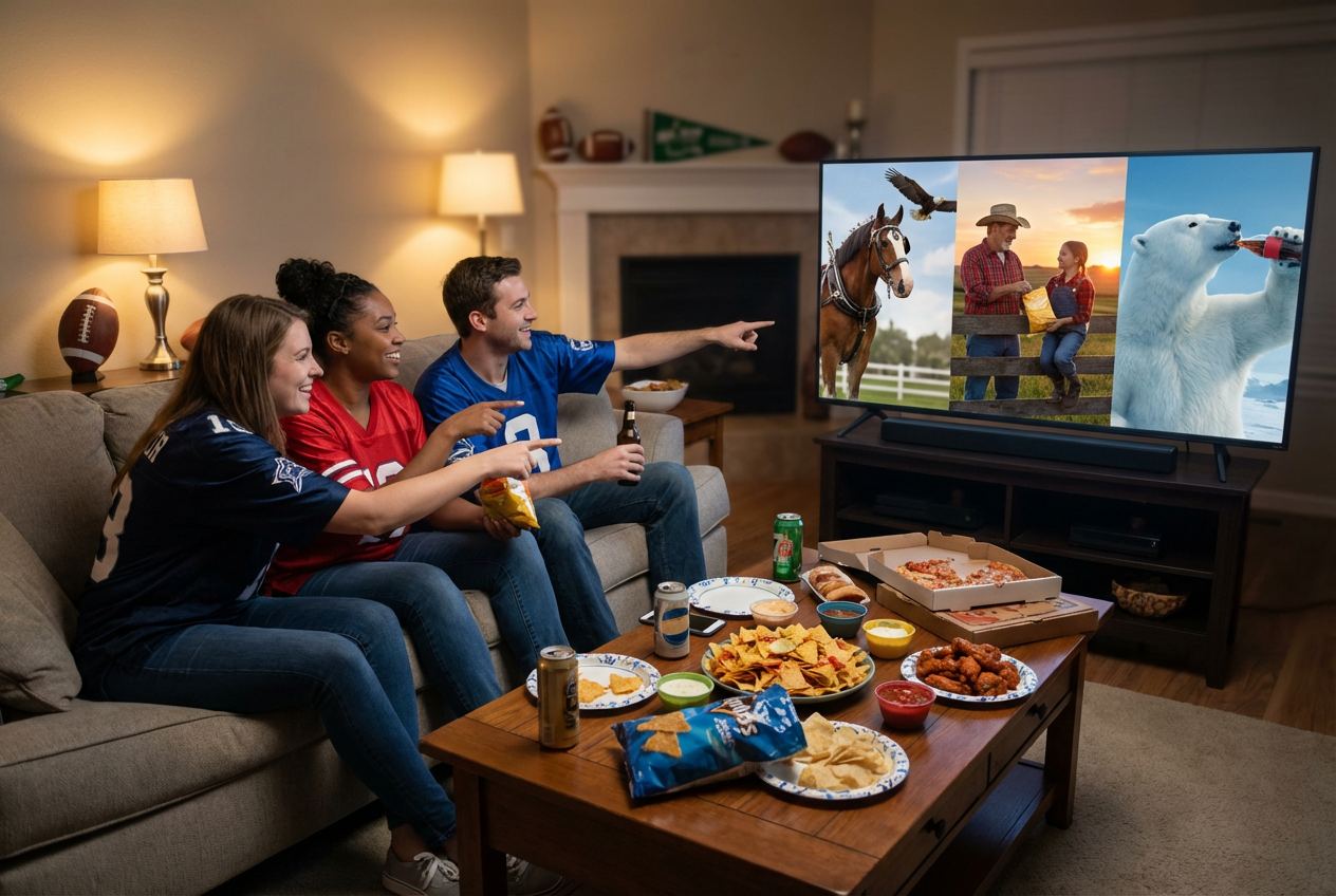 Super Bowl Commercials Spark Joy Nationwide