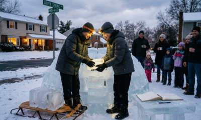 Teens Build Igloo to Unite Their Community