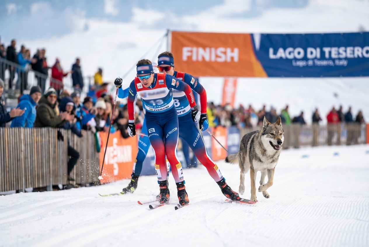 Dog Delights Olympic Crowd With Surprise Sprint