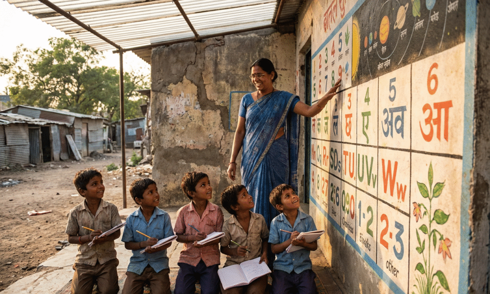 Indian Teacher Wins Global Teacher Prize