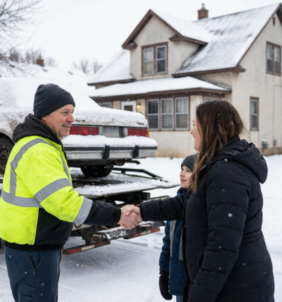 Tow Truck Owner Reunites Families With Cars