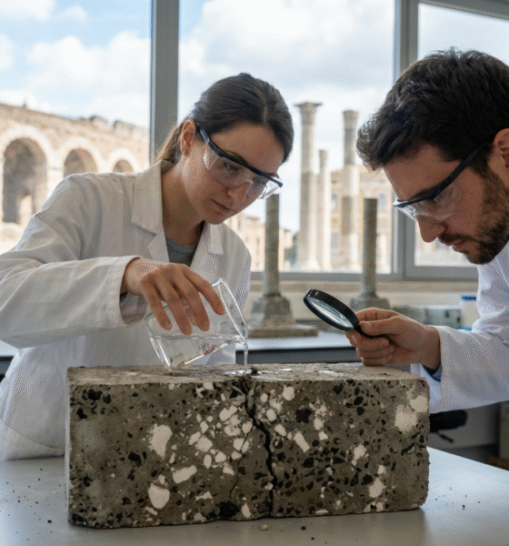 Ancient Roman Concrete Inspires New Durable Materials