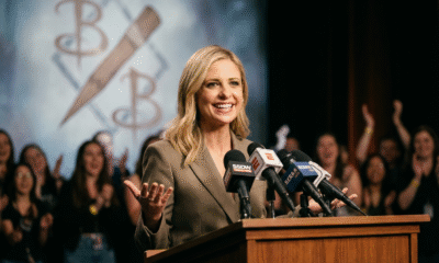 Sarah Michelle Gellar Cheers on Buffy Reboot