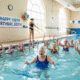 Centenarian Thrives on Water Aerobics Joy