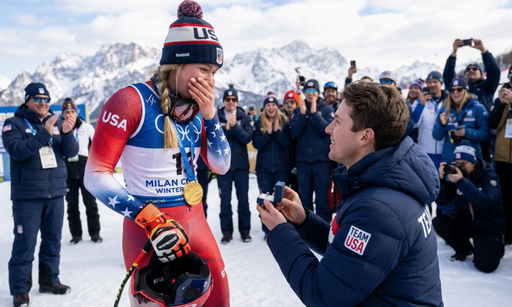 Olympic Gold Medalist Breezy Johnson Gets Engaged