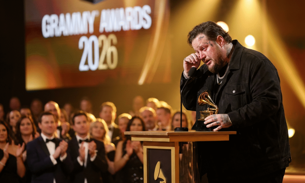Jelly Roll Inspires With Powerful Grammy Speech