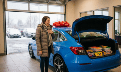 Frozen Car Leads Teacher to Heartwarming Surprise