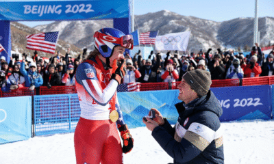 Breezy Johnson Celebrates Gold Medal and Engagement