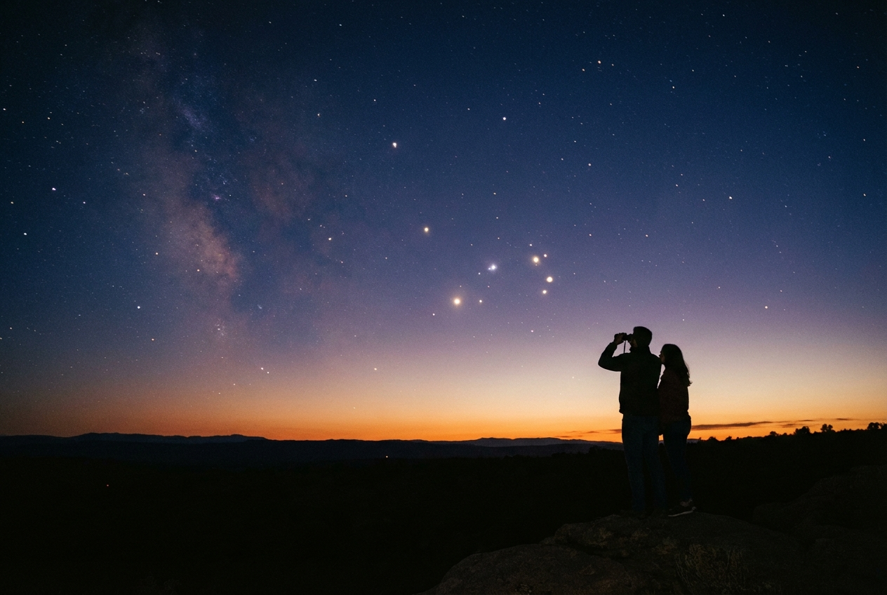 Six Planets Align for Dazzling Night Sky Show