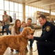Officer Adopts Rescued Airport Goldendoodle
