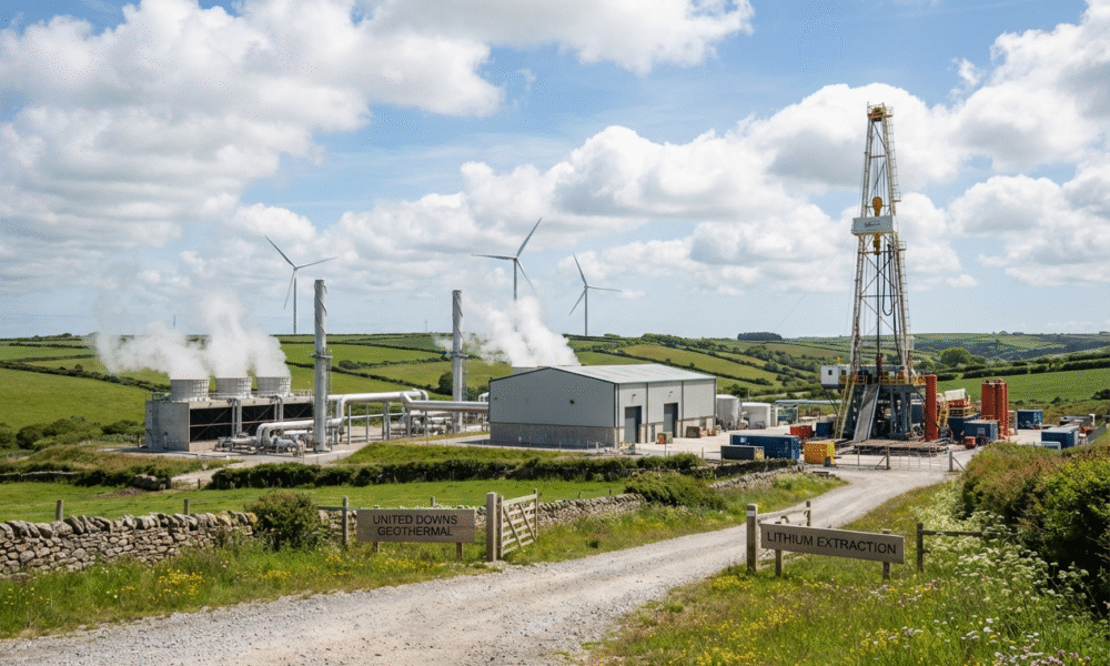 UK Geothermal Plant Powers 10,000 Homes