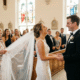 Bride’s Joyful Reaction to Wedding Veil Mishap