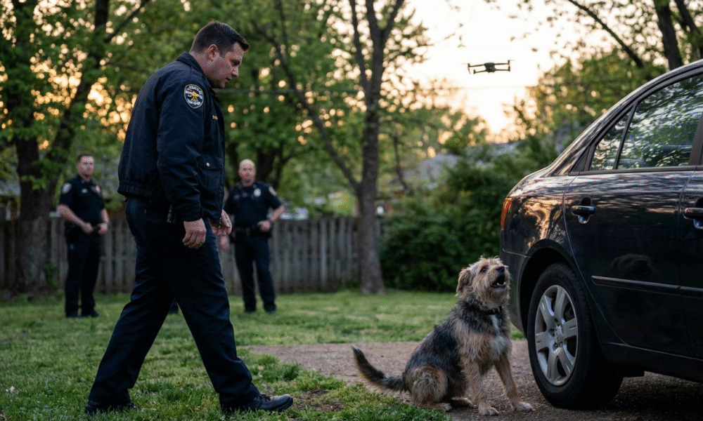 Hero Dog Leads Officer to Missing Toddler