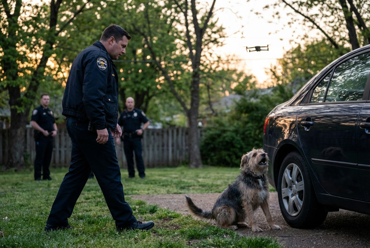 Hero Dog Leads Officer to Missing Toddler