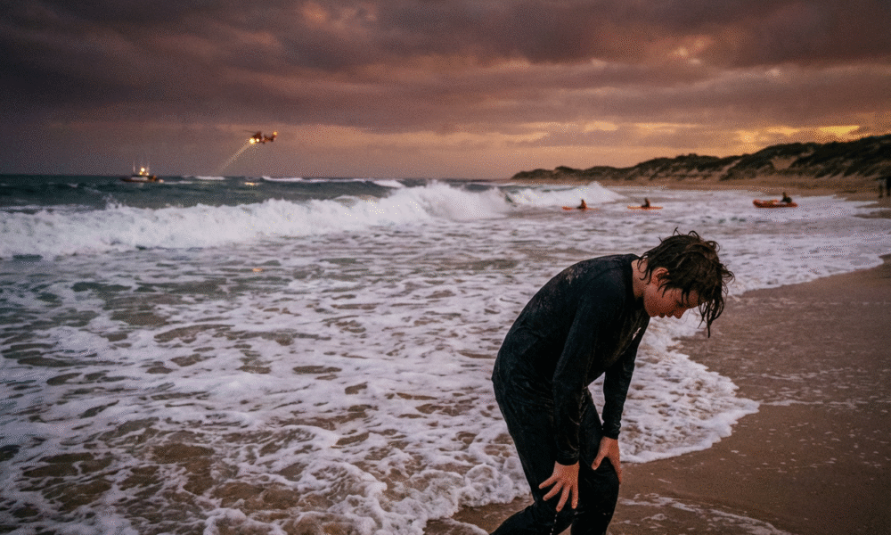 Teen Swims Four Hours to Save Family