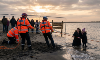 Communities Address Risks After Visitors Sink in Unpredictable Sands