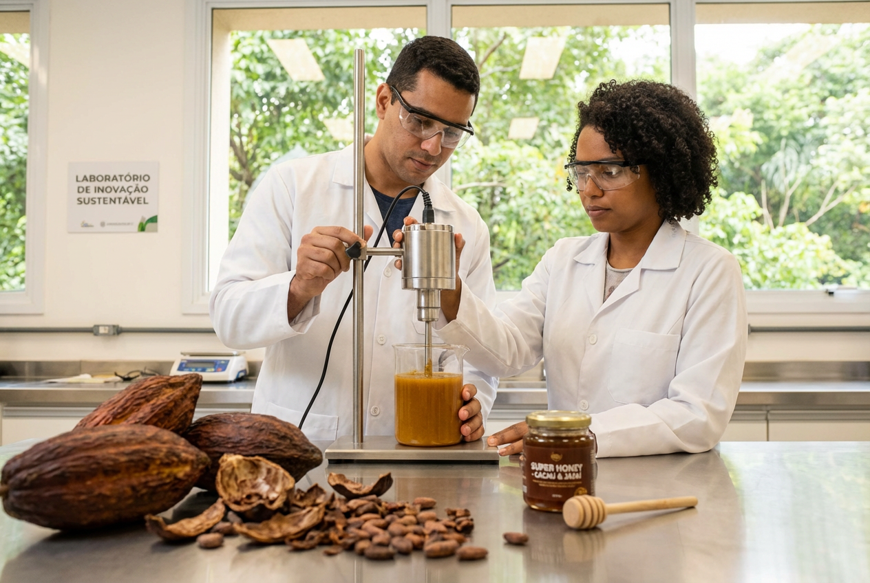 Super Honey from Cocoa Waste Delights Health
