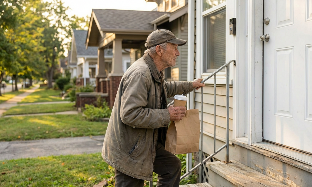 This Heartwarming Gest Of Kindness For A Struggling Elderly Deliver On Social Media Turned Into Lifeway Change Trophy Of Joy