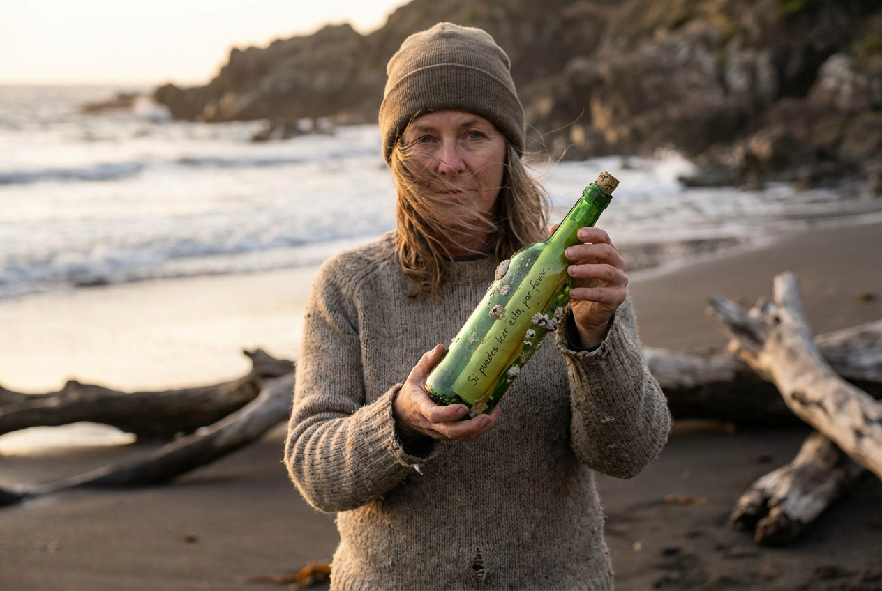 A Bottle's Journey Unfolds an Unexpected Lifelong Connection Across the Globe