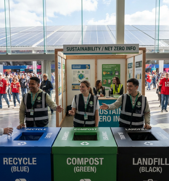 Super Bowl Scores Eco-Triumph with Recycling Wins