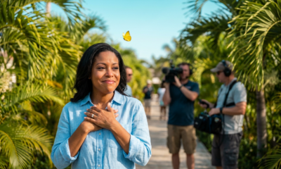 Teary-Eyed TV Moment: Widow's Heartwarming Butterfly Surprise Sparks Pure Joy and Renewed Hope Reader, you'll want to share this soul-warming sign of eternal love!