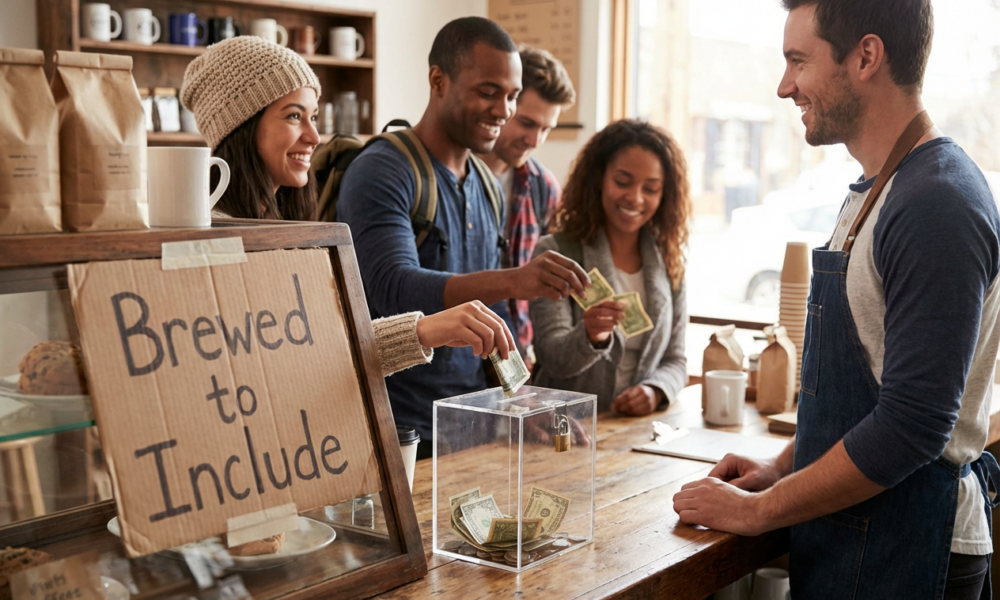 Small Act Sparks Chain Reaction of Kindness at Rhode Island Cafe