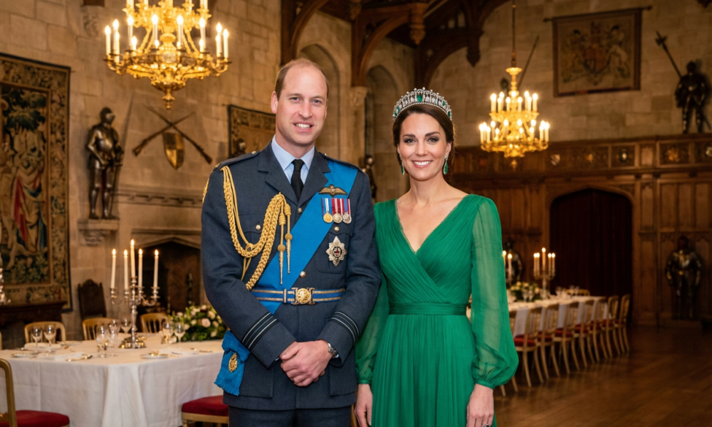 Heartwarming Glow: Royal Couple's Portrait Sparks Pure Joy on Big Banquet Night