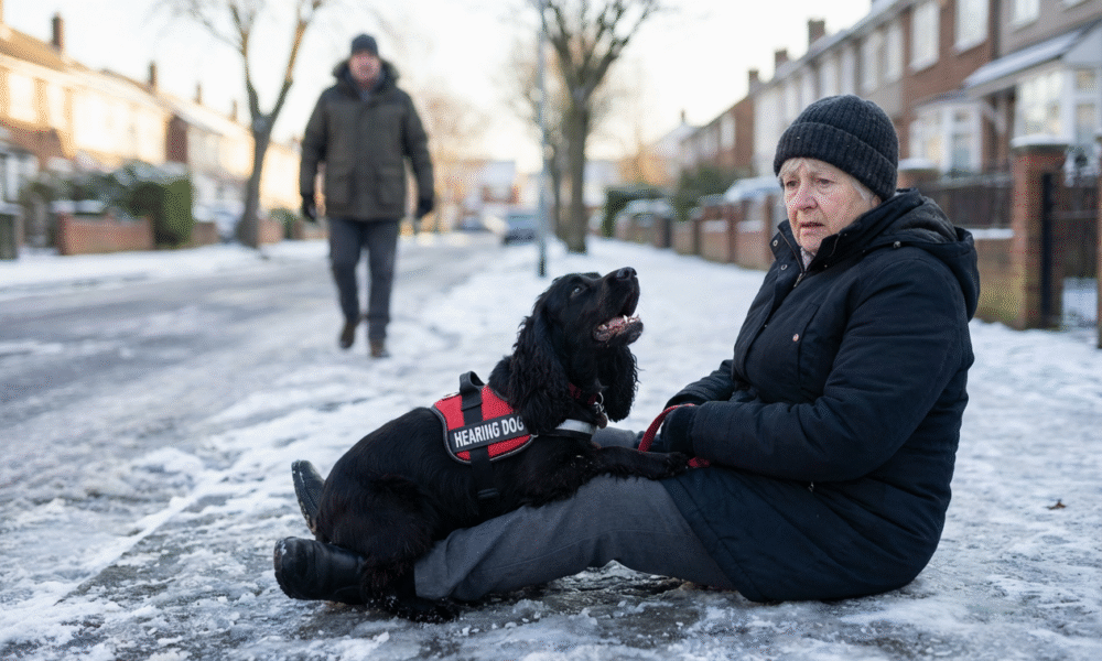 Hero Hearing Dog Saves Owner After Fall