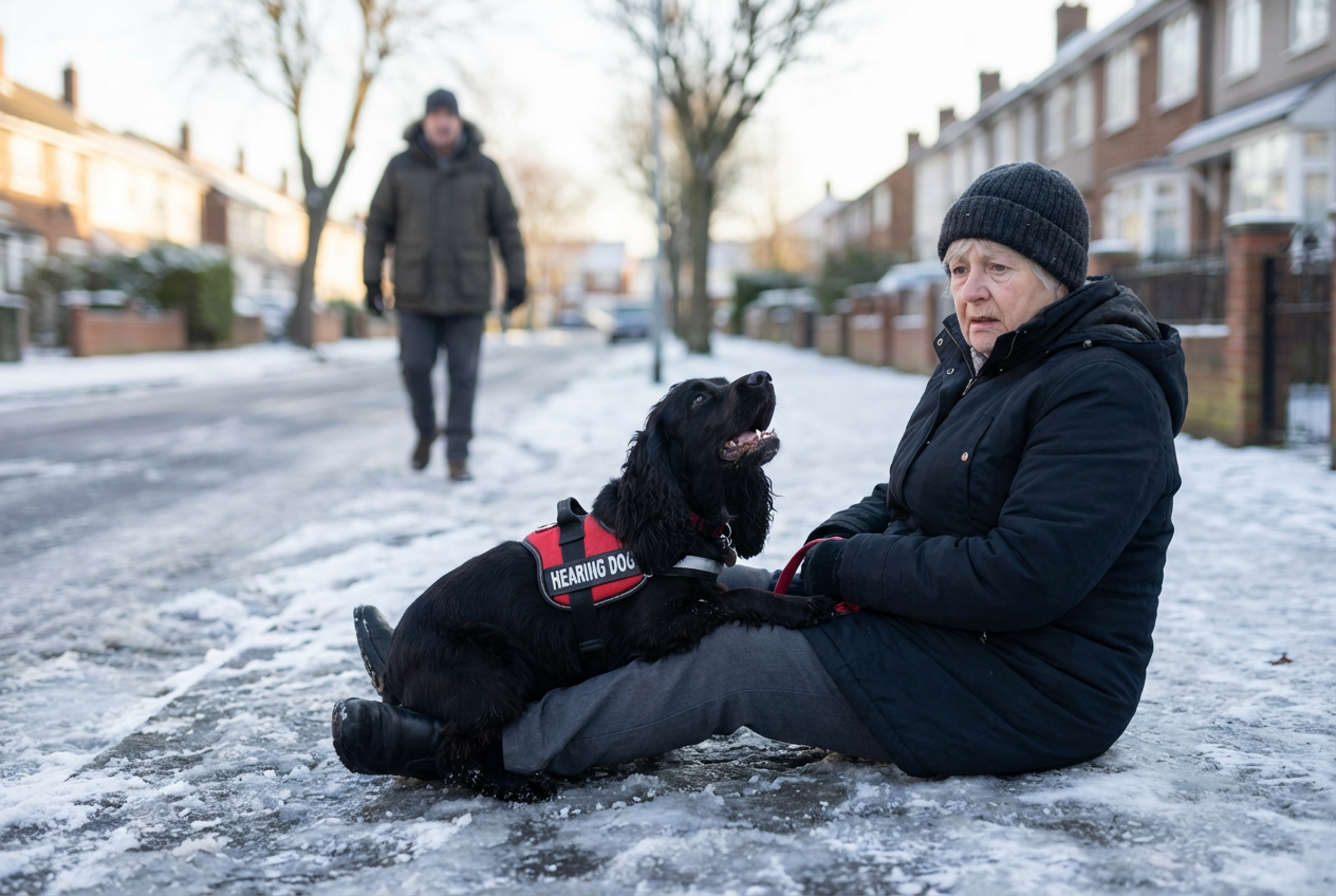 Hero Hearing Dog Saves Owner After Fall