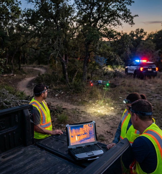 Inspiring Drone Rescue Brings Heartwarming Hope to a Father's Terrifying Wilderness Nightmare
