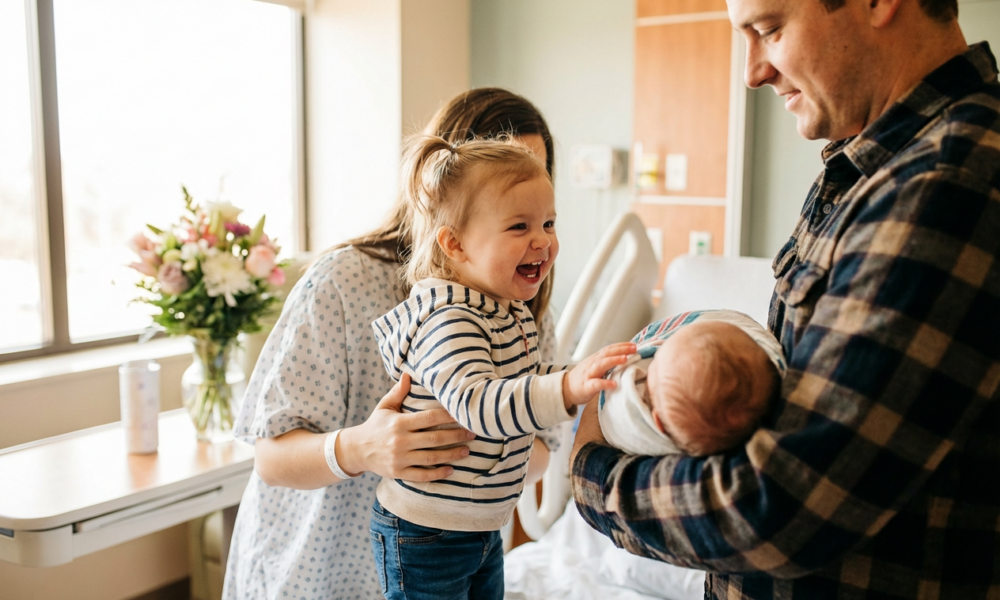 Big Sister's Joyful Encounter with Her Brother Is Now Going Viral