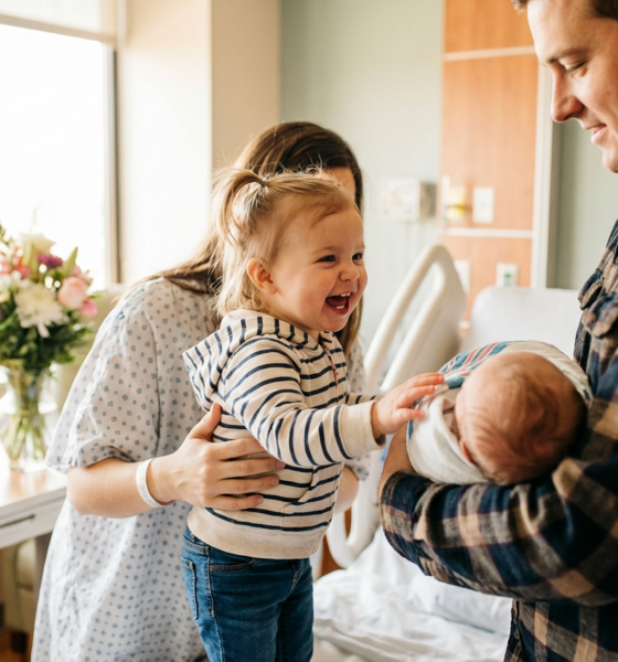 Big Sister's Joyful Encounter with Her Brother Is Now Going Viral