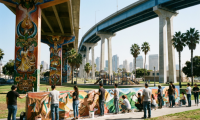 A Group Occupation Spawns an Epic Outdoor Mural Collection Under a Bridge