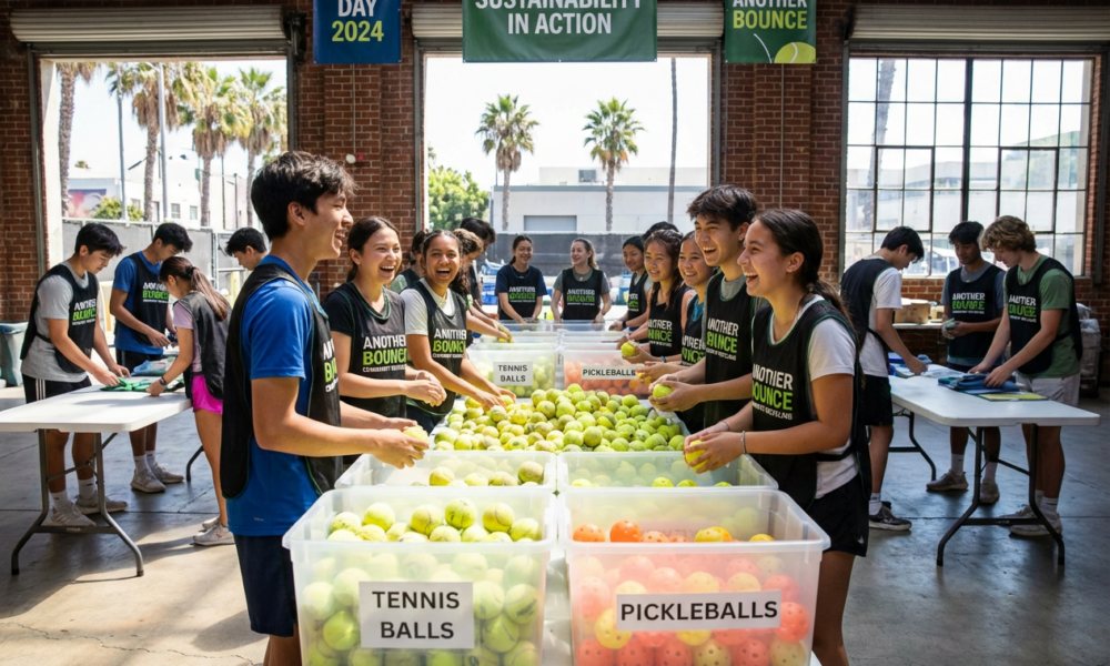 A Youth-Led Initiative Is Transforming Tennis Ball Recycling Practices