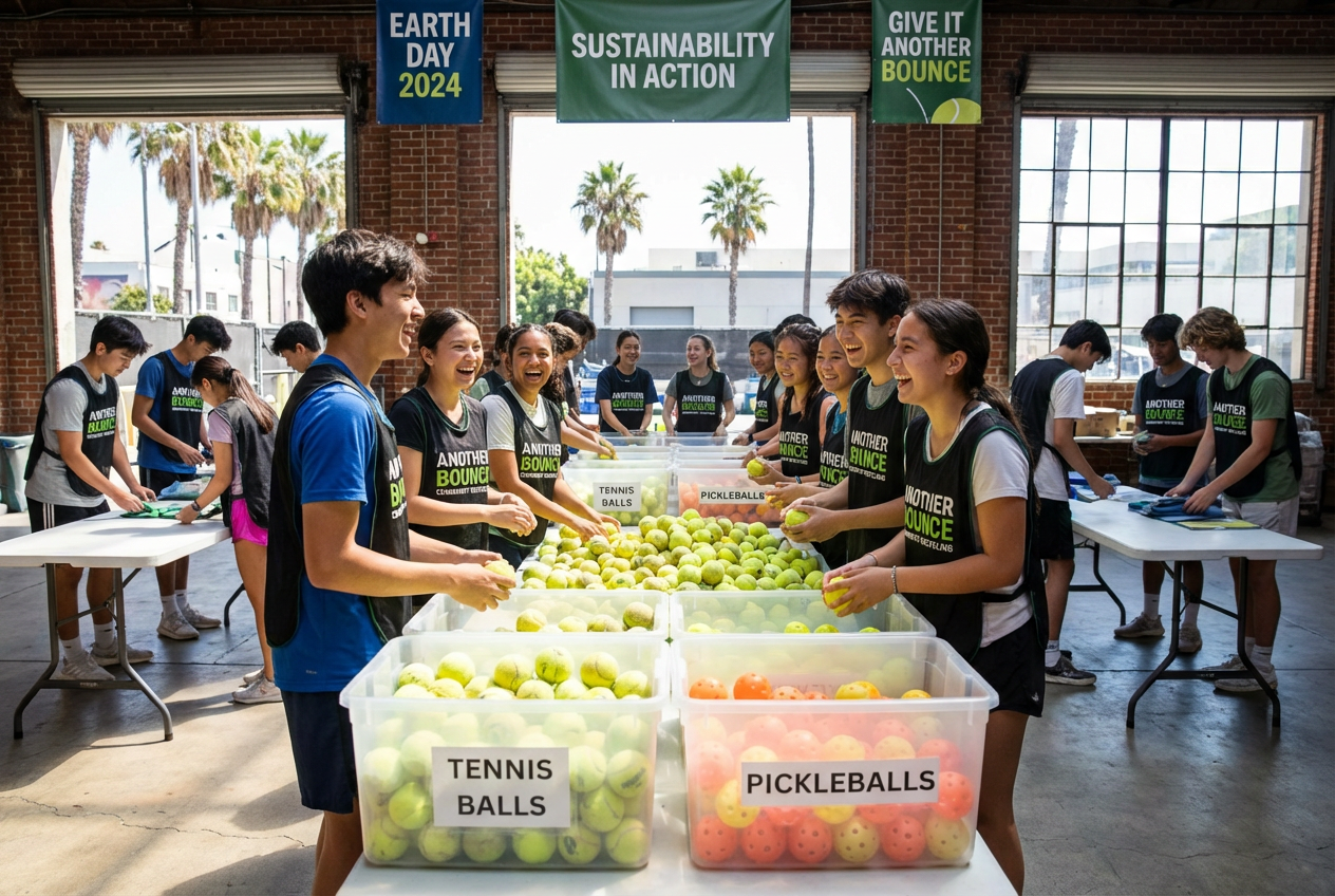 A Youth-Led Initiative Is Transforming Tennis Ball Recycling Practices