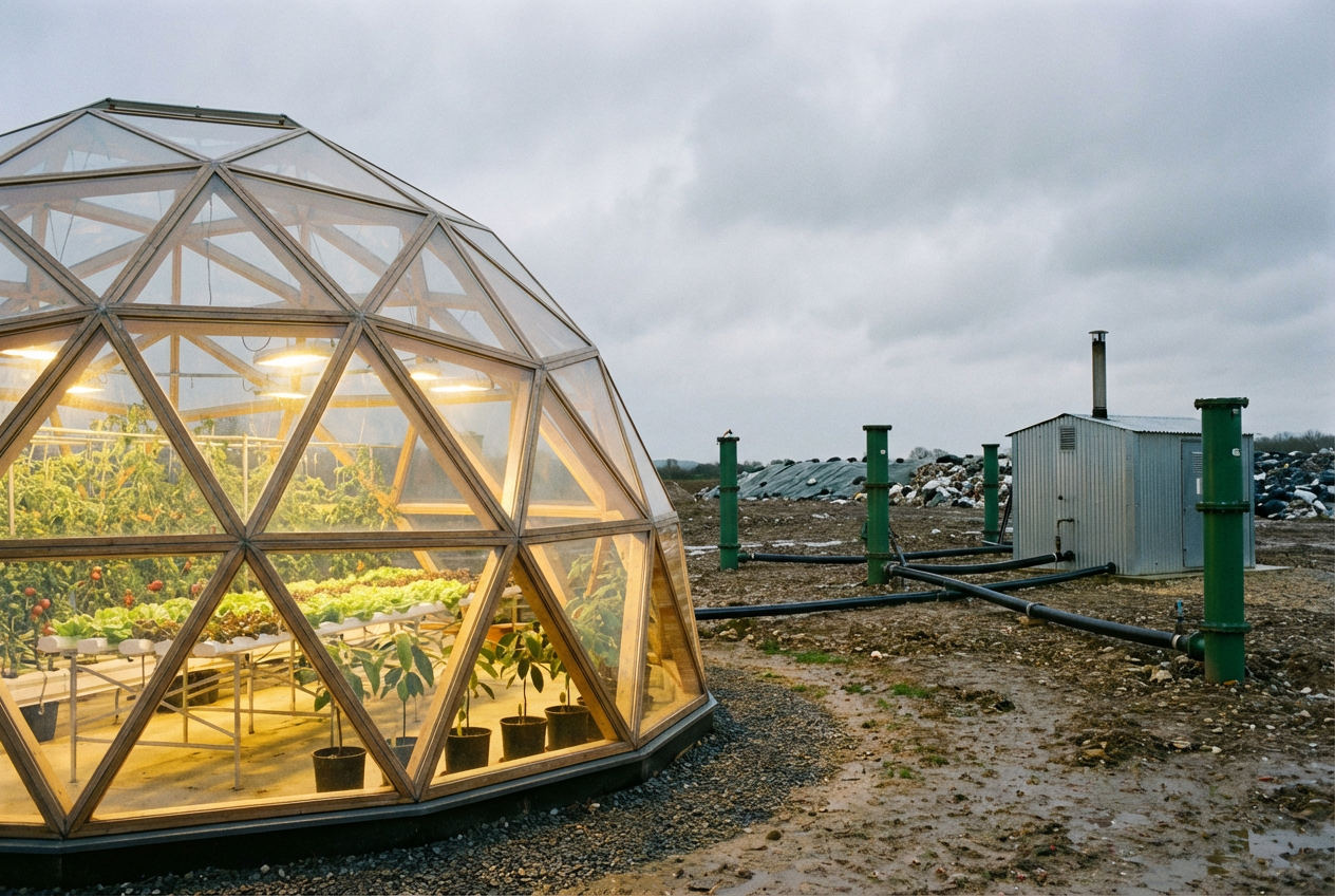 Landfills Unveil a Surprising New Role in Sustainable Food Production