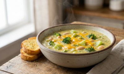 Canned Beans Give Broccoli Cheddar Soup a Healthy Upgrade