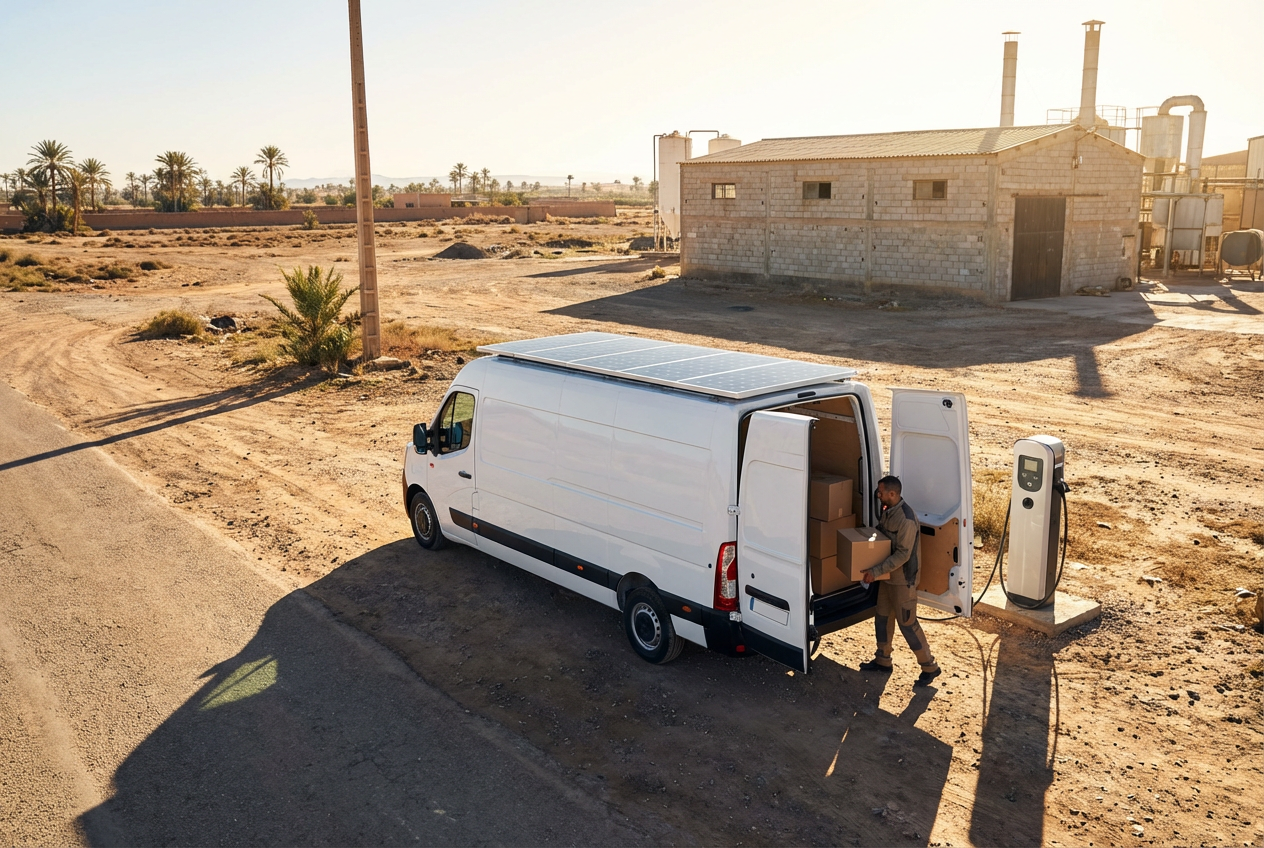 With Charging Networks Lacking, Africa Turns to Solar for EV Power