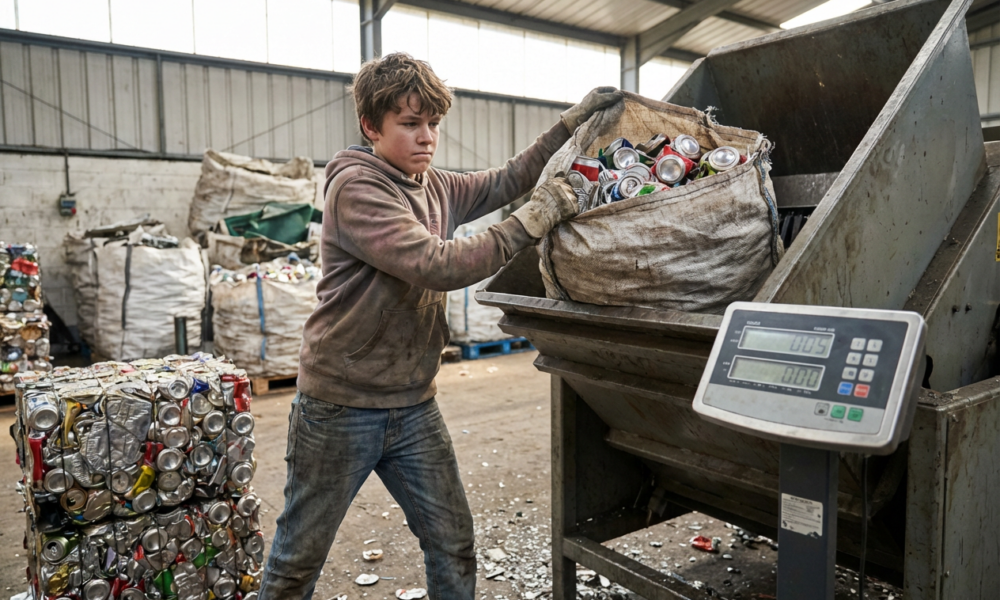 You Won't Believe the Wholesome Crusade One Teen Launched With a Million Recycled Cans!