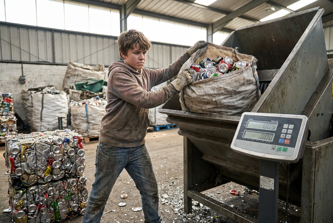 You Won't Believe the Wholesome Crusade One Teen Launched With a Million Recycled Cans!